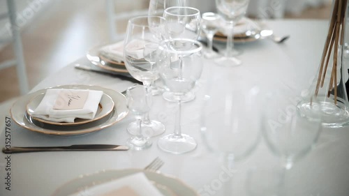 Beautiful dishes at the wedding, retreat catering