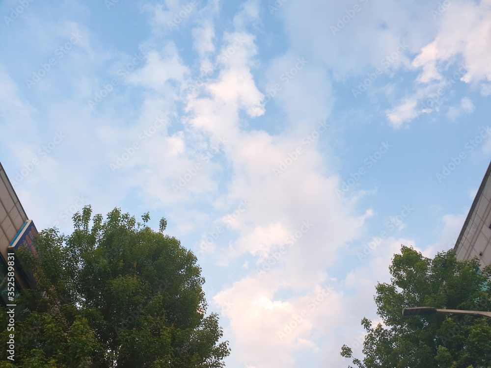 Obraz premium 구름