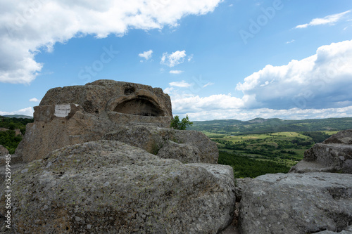 Old Thracian sanctuary. Thracian sanctuary complex near Tatul, Bulgaria.