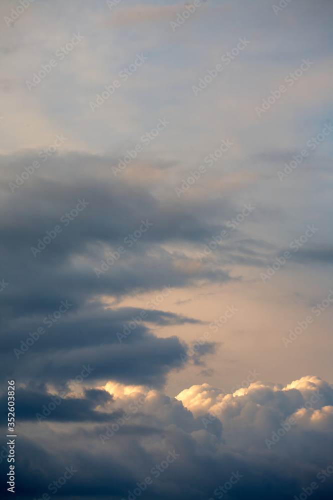 Background of storm clouds before a thunder-storm Background of storm clouds before a thunder-storm