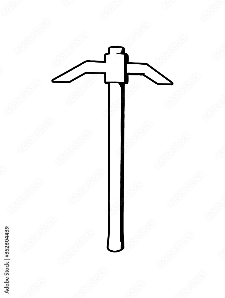 Clipart Zwergische Spitzhacke design Clipart Zwergische Spitzhacke design