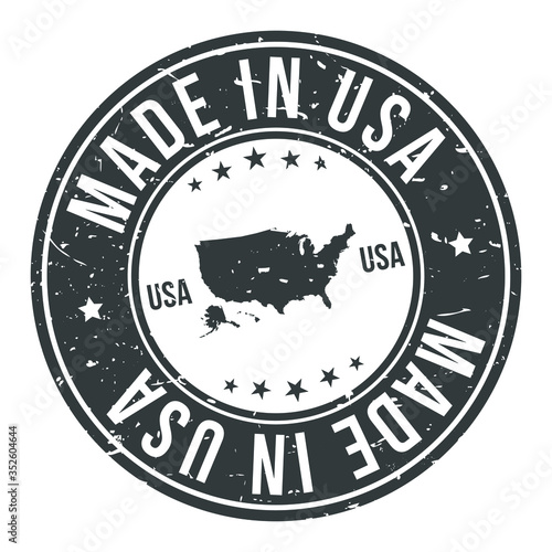 Made in USA Quality Original Stamp Design Vector Art