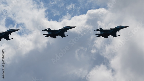 Victory Day WWII Air Show Russia Rostov-on-Don