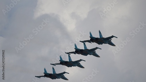 Victory Day WWII Air Show Russia Rostov-on-Don