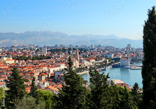Split panoramic view, Dalmatia, Croatia