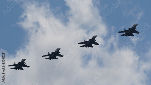 Victory Day WWII Air Show Russia Rostov-on-Don