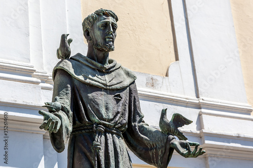 Statue of Saint Francis of Assisi photo