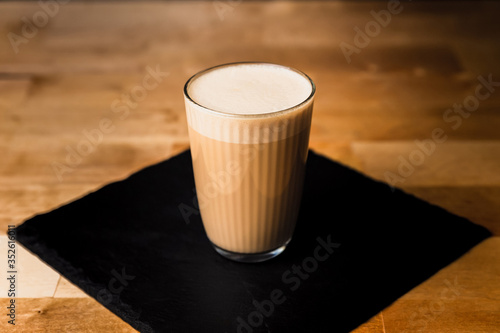 Εκτύπωση καμβά Raf coffee with cream froth