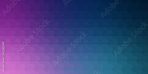 Wallpaper Mural Light Blue, Red vector backdrop with lines. Geometric abstract illustration with blurred lines. Template for your UI design. Torontodigital.ca