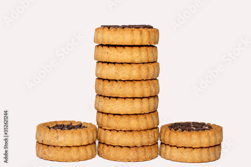 Wallpaper Mural cookies on a white background Torontodigital.ca