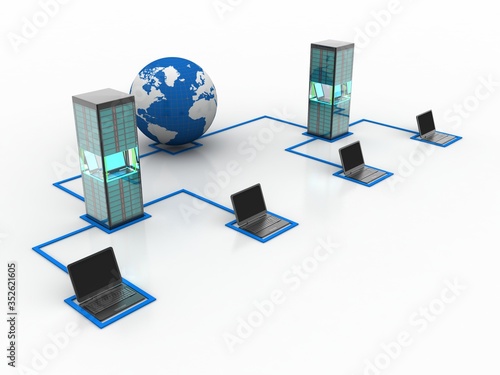 3d rendering technology Computer network 