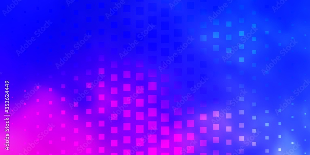Light Blue, Red vector background in polygonal style. Modern design with rectangles in abstract style. Best design for your ad, poster, banner.
