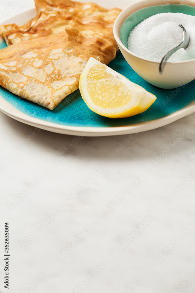 Shrove Tuesday pancakes with lemon Shrove Tuesday pancakes with lemon