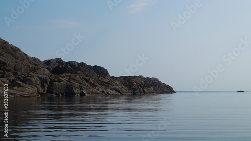 Rocks in Norwegian sea