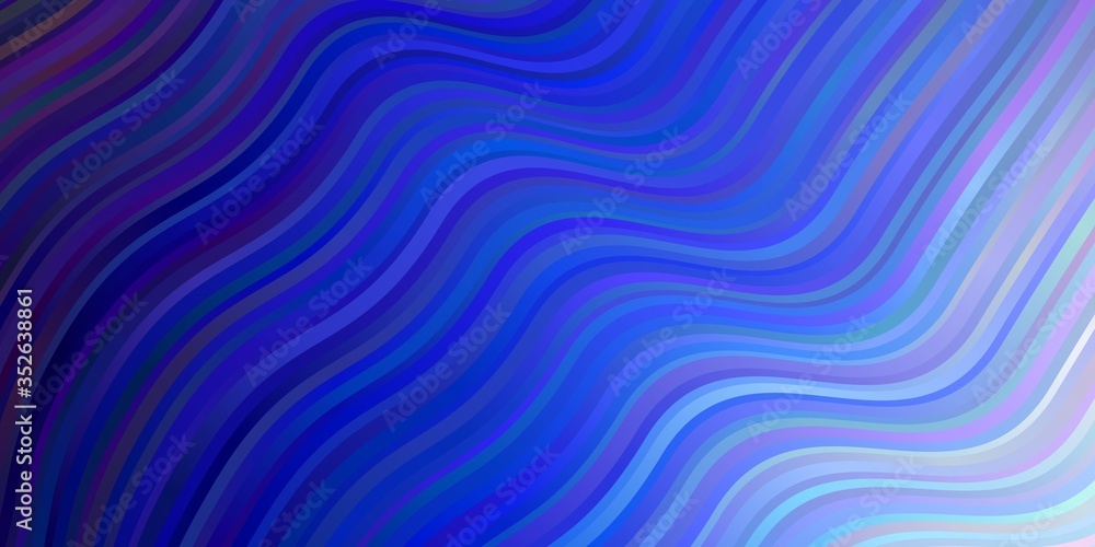 Light Pink, Blue vector background with bows. Abstract gradient illustration with wry lines. Pattern for websites, landing pages. Light Pink, Blue vector background with bows. Abstract gradient illustration with wry lines. Pattern for websites, landing pages.