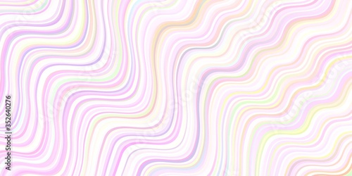 Light Multicolor vector backdrop with wry lines.