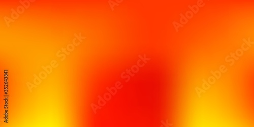 Wallpaper Mural Light Orange vector blur background. Torontodigital.ca
