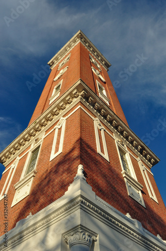 Torre Ader, or Ader Tower, a historic monument at Buenos Aires` Vicente Lopez neighborhood photo