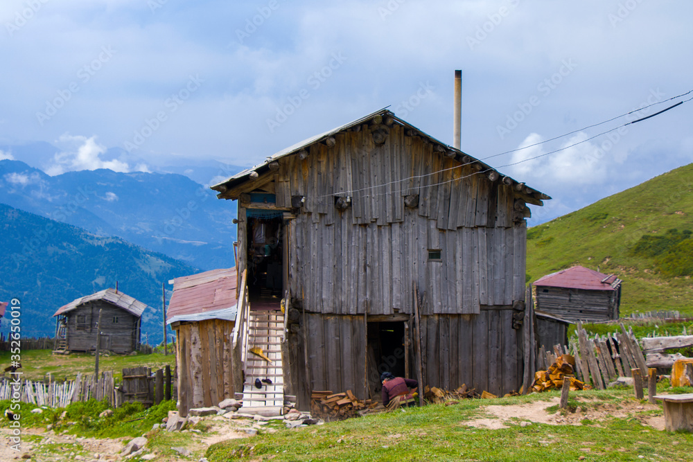 Obraz premium village in Georgia