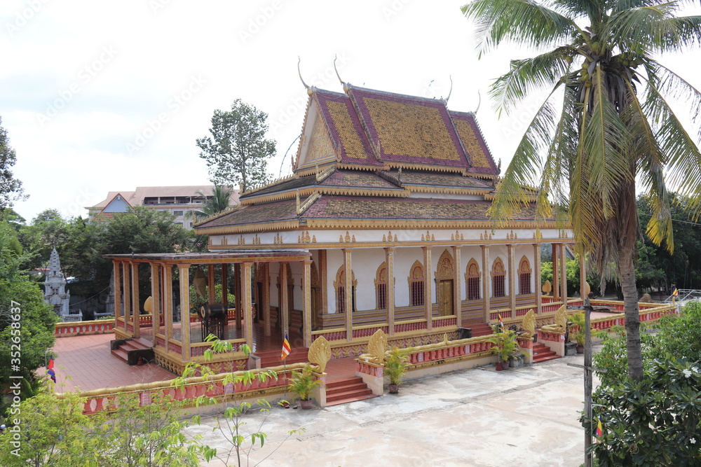 Temple à Siem Reap, Cambodge