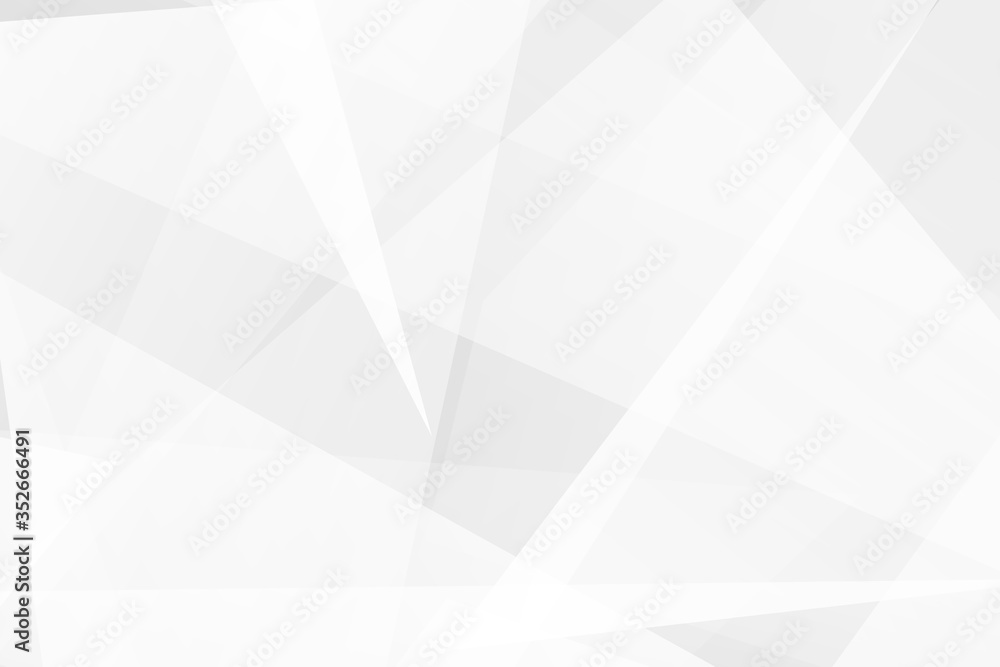 Fototapeta premium Abstract white and grey on light silver background modern design. Vector illustration EPS 10.