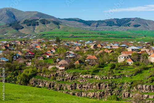 View of Kurtan village in the Lori Province of Armenia