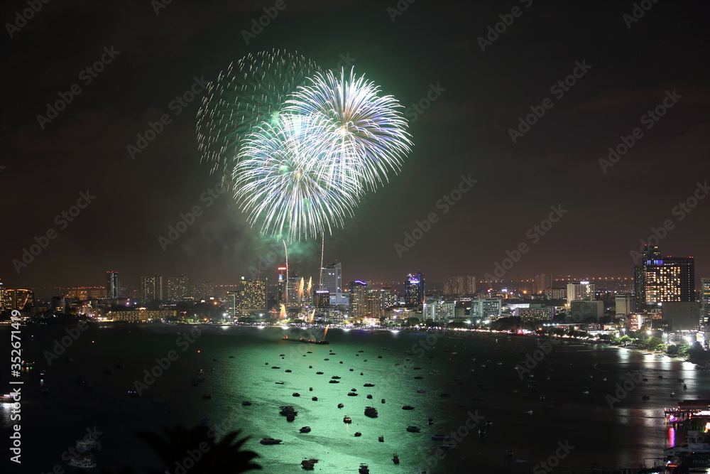 Pattaya International Fireworks Festival, Thailand Pattaya International Fireworks Festival, Thailand