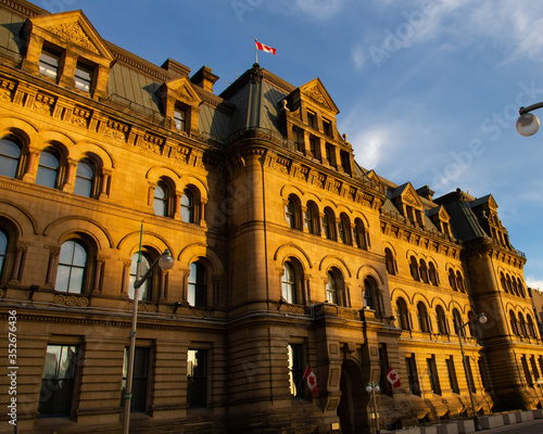 Office of the Prime Minister and Privy Council, finished 1889, in Ottawa, Canada