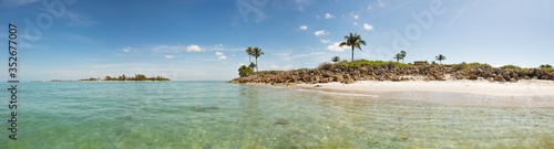 South Caya Costa and North Captiva Island  panorama  Florida  USA