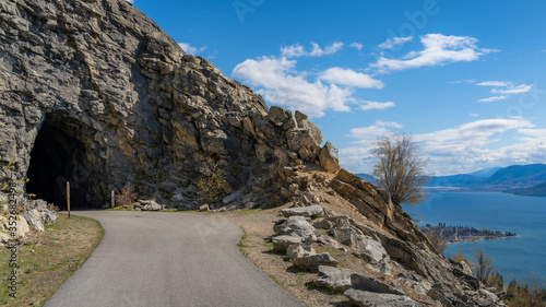 kVR Trail high in the mountains above Naramata BC to Little Tunel