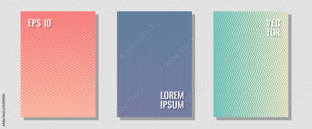Cool flyers set, vector halftone poster backgrounds. Cool flyers set, vector halftone poster backgrounds.