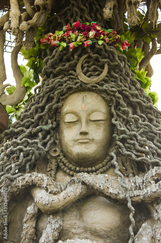 Stoned Kumbh Shiv Temple Chail, Solan, Himachal Pradesh photo