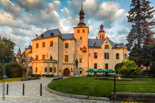 Royal palace from the 15th century in the center of Kutna Hora, UNESCO World Heritage Site, Czech Republic