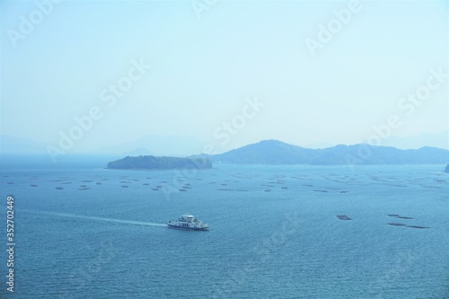 安芸の海を一望