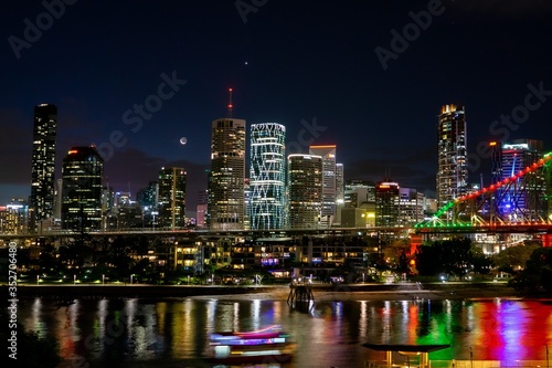 Brisbane Skyline at night