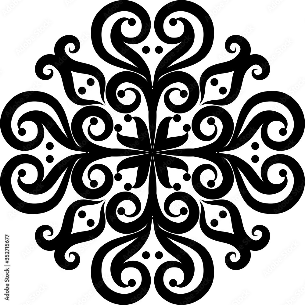 abstract floral design abstract floral design