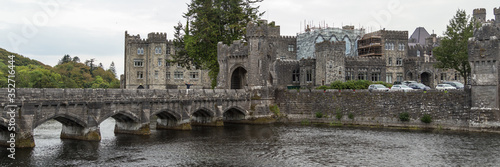 An amazing day at the beautiful Ashford Castle built in 1228. Web banner.