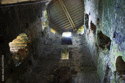 Fototapeta Naklejka Na Ścianę i Meble -  Roman Pharos Lighthouse Internal