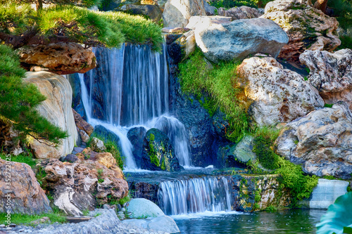 Fototapeta Naklejka Na Ścianę i Meble -  View Of Waterfall