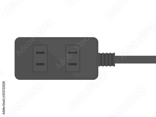 電源タップのイラスト