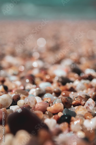 stones on the beach