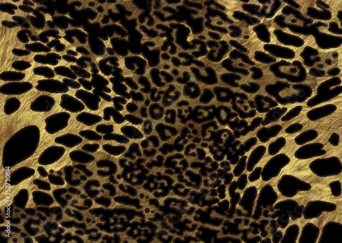 abstract exotic leopard skin texture © TT3 Design