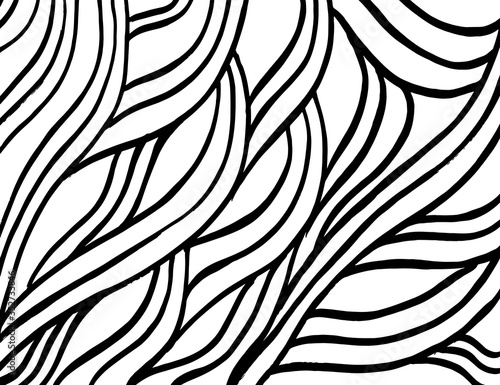 Grunge style. Abstract texture. Background. Brush pattern. White and black vector.