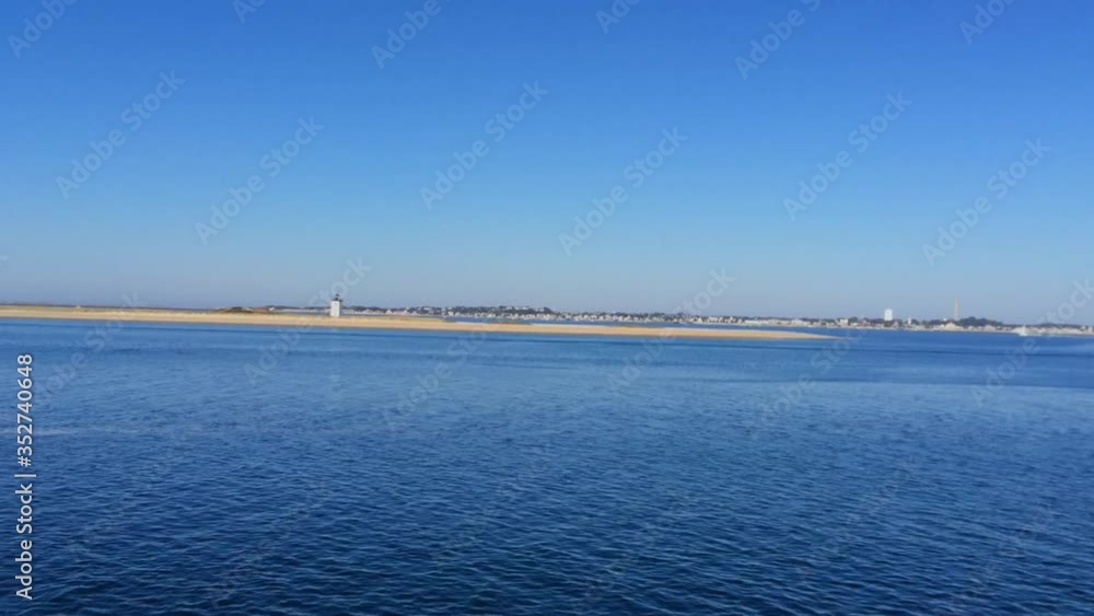 Taken from a ferry leaving Provincetown, headed for Boston. This is the view of Long Point, the very tip of Cape Cod, Massachusetts. Taken from a ferry leaving Provincetown, headed for Boston. This is the view of Long Point, the very tip of Cape Cod, Massachusetts.