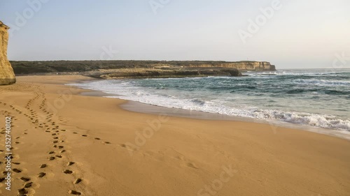 Wallpaper Mural Timelapse of the beach near the mouth of the Sherbrook River, Victoria, Australia, December 2019. Torontodigital.ca