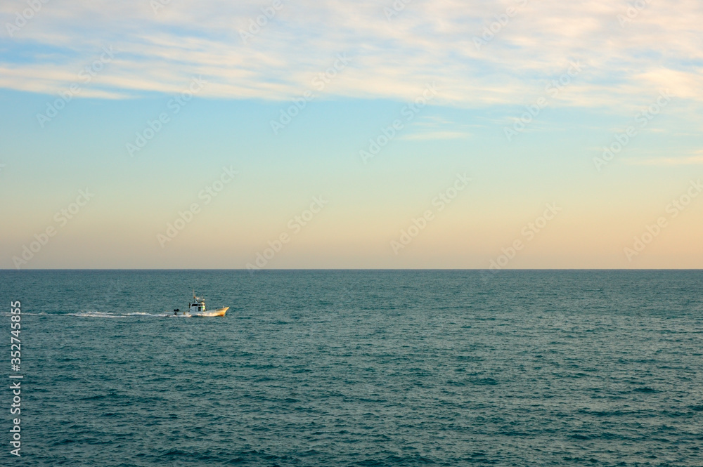 夕方の海 夕方の海
