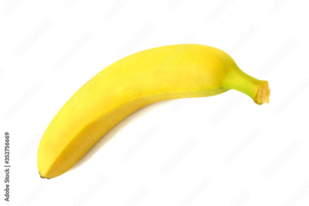 isolated on white background banana isolated on white background banana