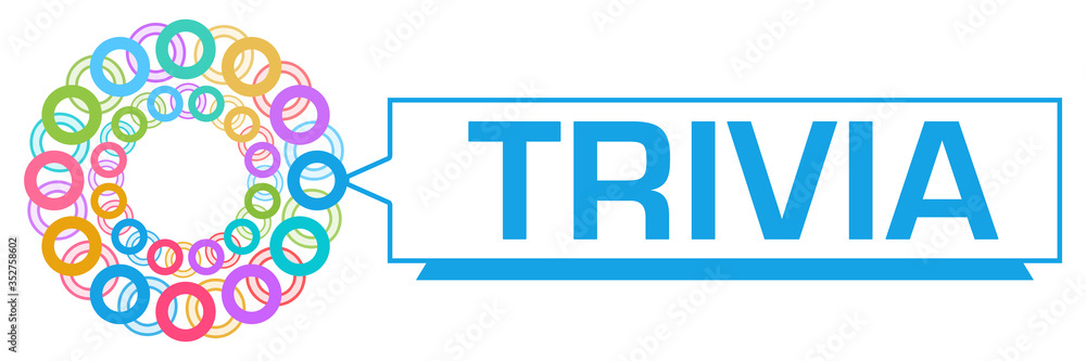 Trivia Colorful Rings Circular Triangle Box Trivia Colorful Rings Circular Triangle Box