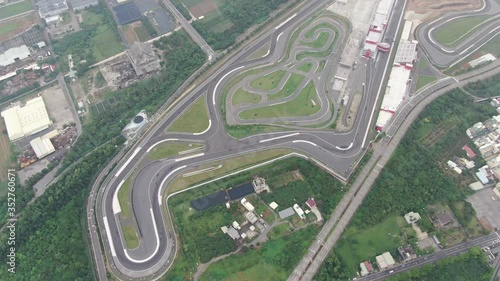 aerial view of Racing 