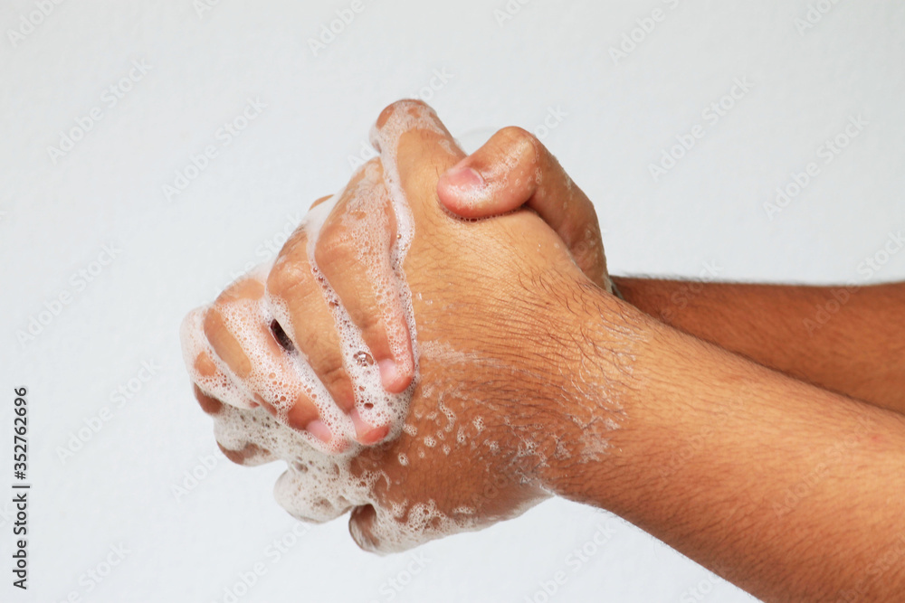 Wash your hands with soap protection for coronavirus. Wash your hands with soap protection for coronavirus.